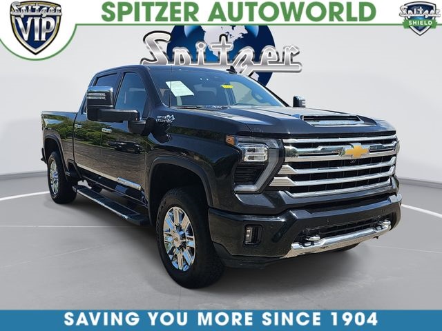 Black 2024 Chevrolet Silverado 2500HD Pickup Truck Four-Wheel Drive Automatic