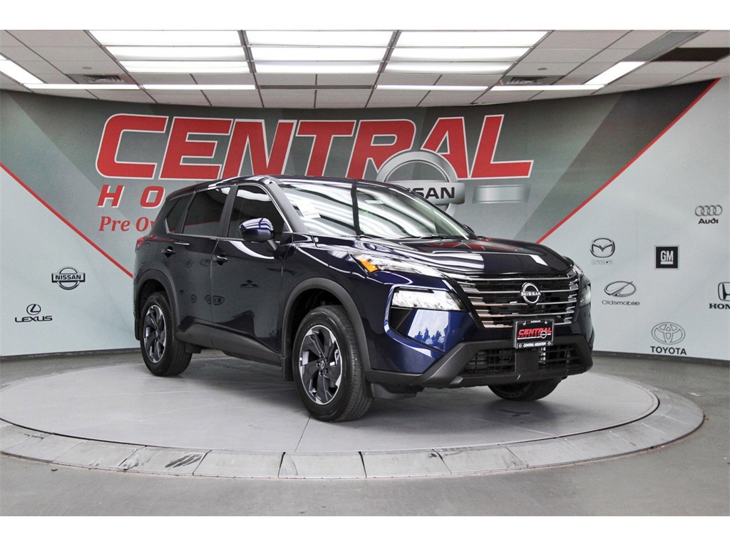 2026 Nissan Rogue SV Blue at South Houston Nissan