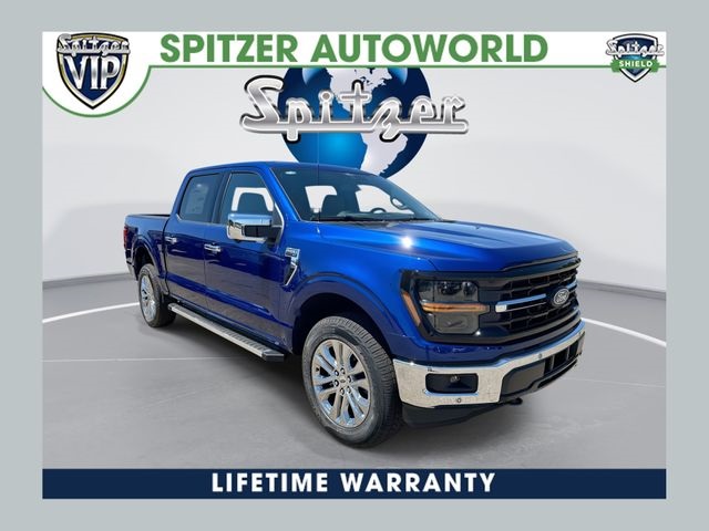 Argon Blue Metallic 2026 Ford F-150 XLT SuperCrew 4WD Pickup Truck Four-Wheel Drive Automatic