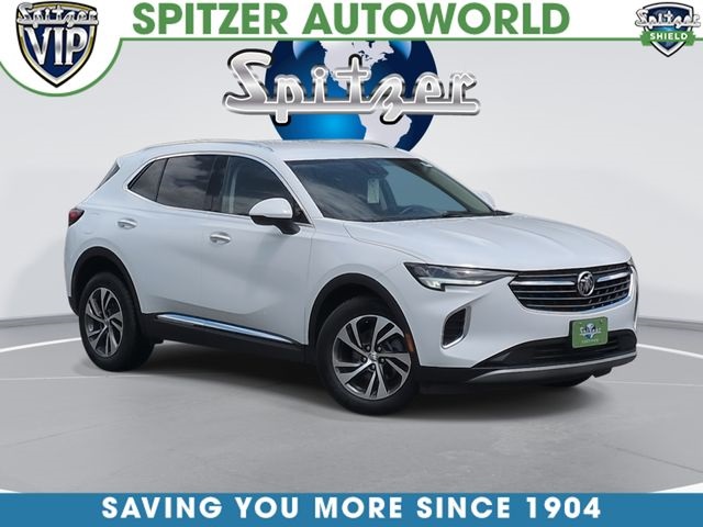 Summit White 2023 Buick Envision Essence AWD SUV / Crossover All-Wheel Drive 9-Speed Automatic
