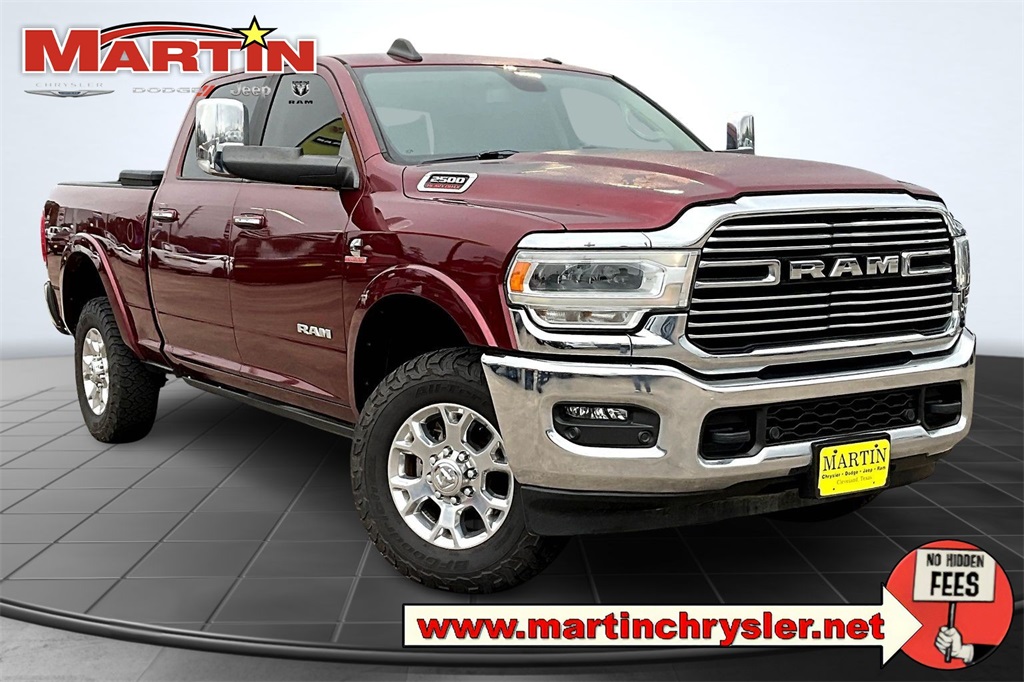 2022 Ram 2500 Laramie Red at Texan Dodge Chrysler Jeep Ram