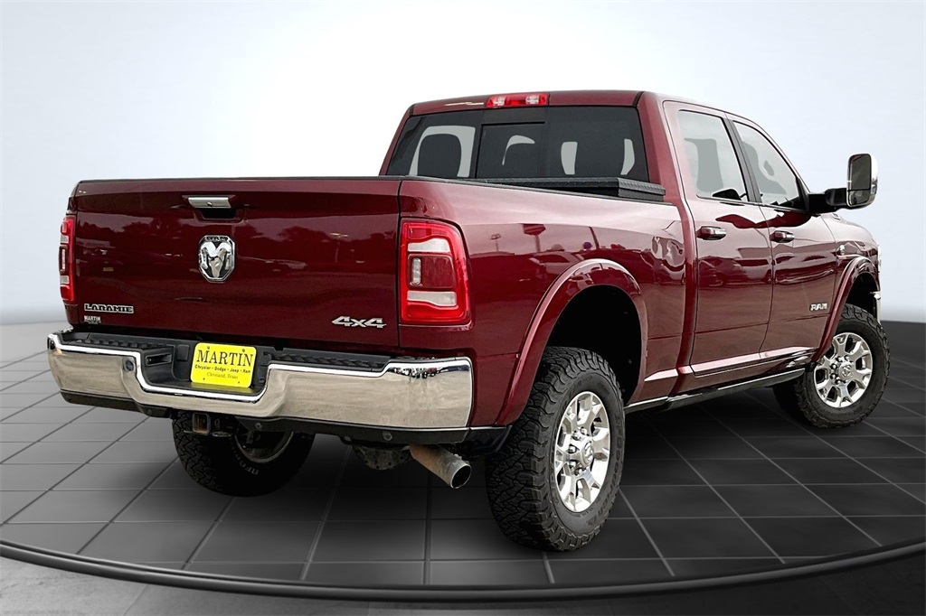 2022 Ram 2500 Laramie Red at Texan Dodge Chrysler Jeep Ram