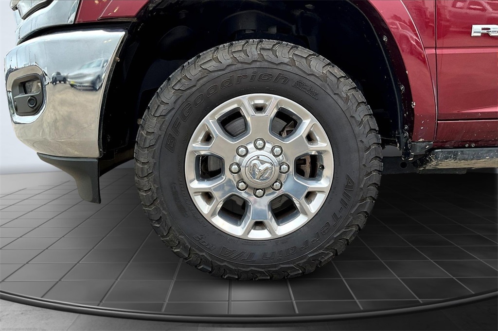 2022 Ram 2500 Laramie Red at Texan Dodge Chrysler Jeep Ram