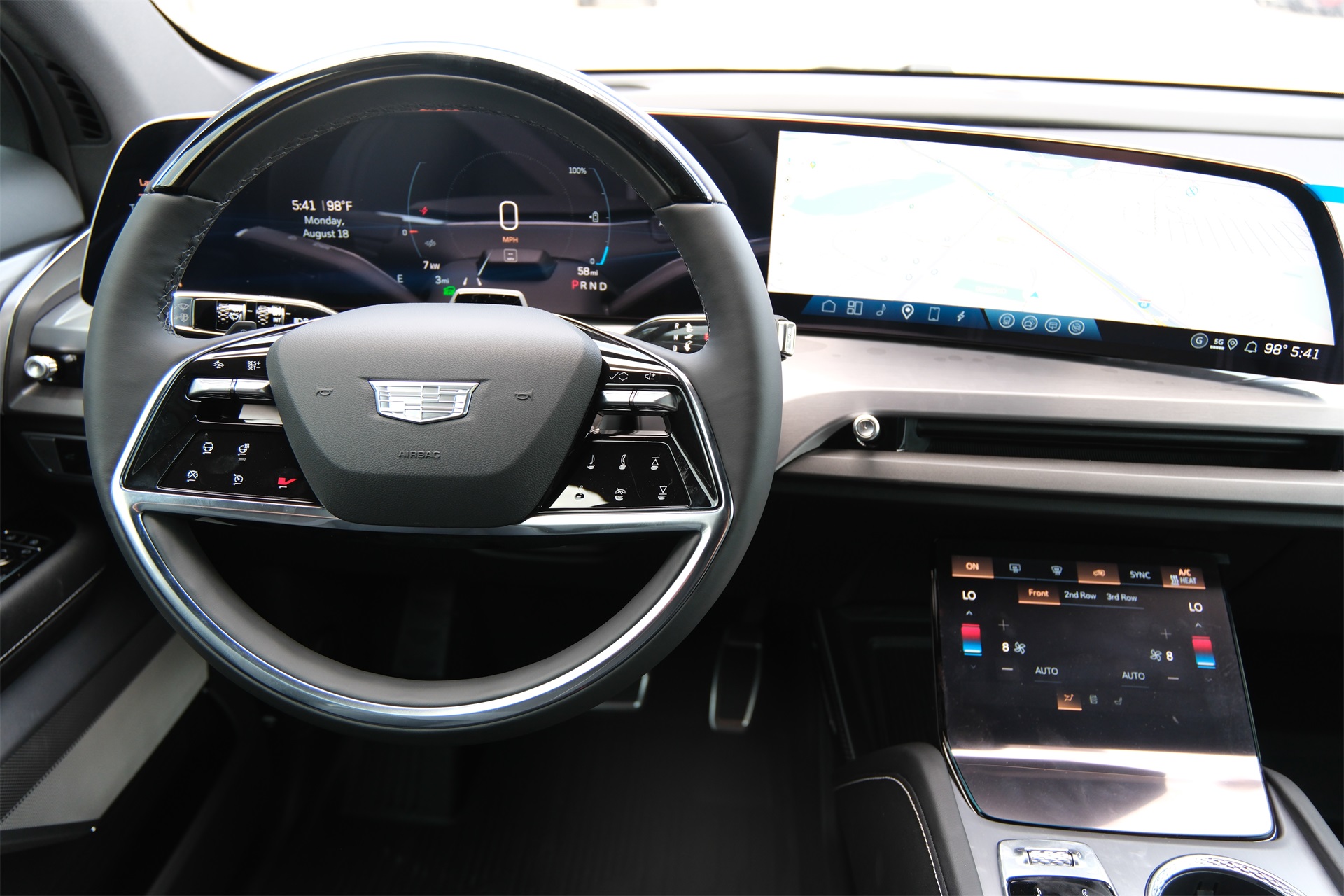 2026 Cadillac VISTIQ Sport Silver at Bayway Cadillac Southwest