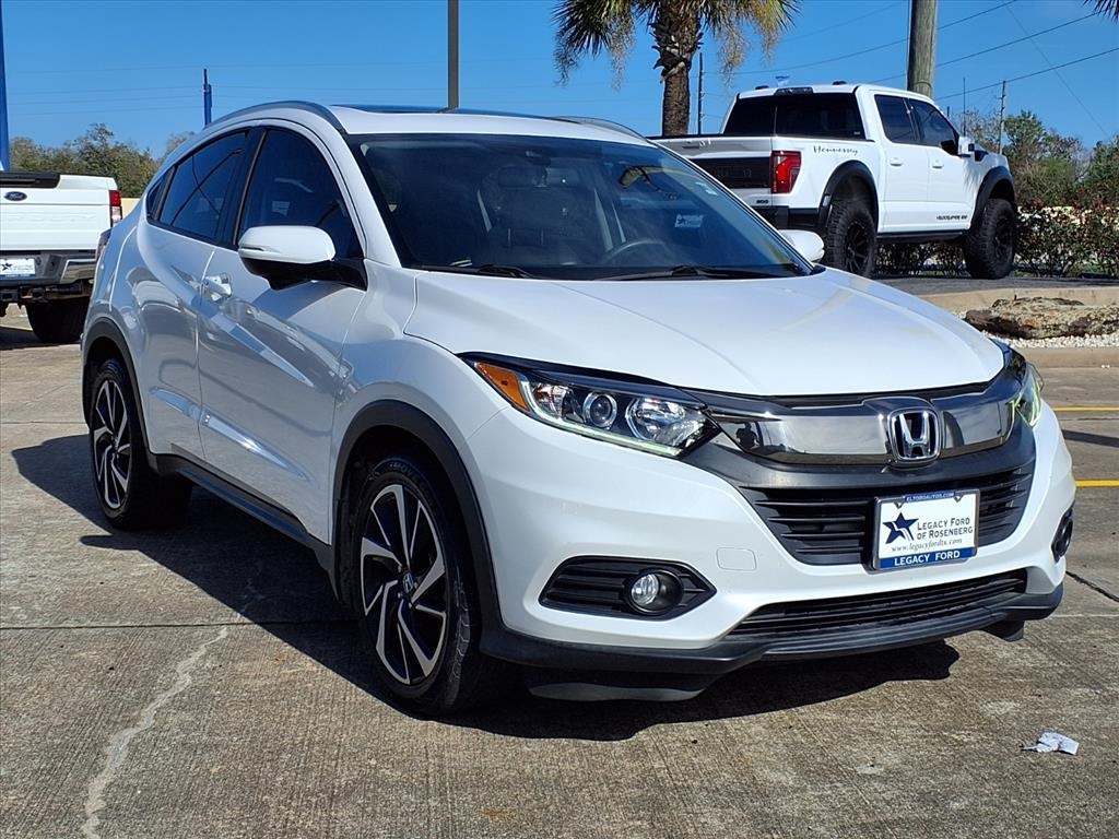2019 Honda HR-V EX-L White at AutoSavvy Houston Southwest