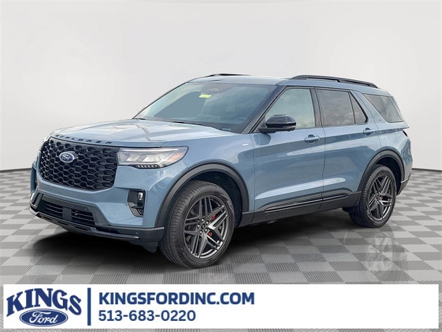 Vapor Blue 2025 Ford Explorer ST-Line AWD SUV / Crossover All-Wheel Drive Automatic