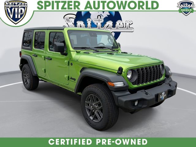 Mojito Clearcoat 2025 Jeep Wrangler SUV / Crossover Four-Wheel Drive 8-Speed Automatic