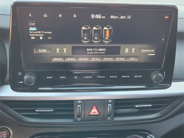 2022 Kia Forte GT-Line Blue at Bayway Chrysler Dodge Jeep Ram