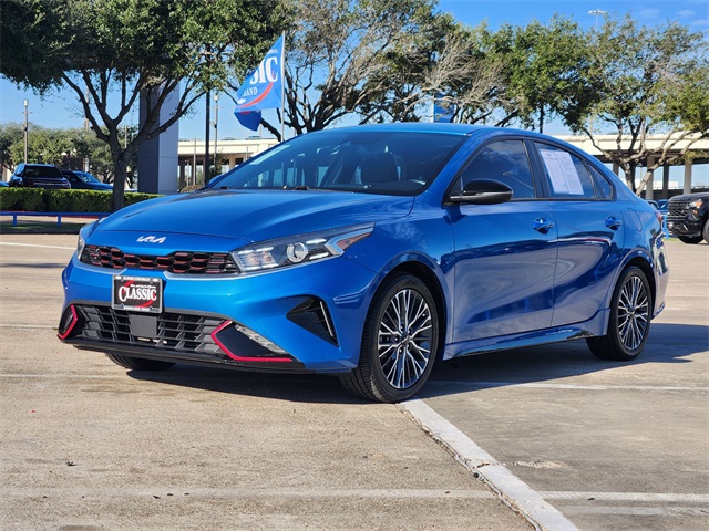 2022 Kia Forte GT-Line Blue at Bayway Chrysler Dodge Jeep Ram