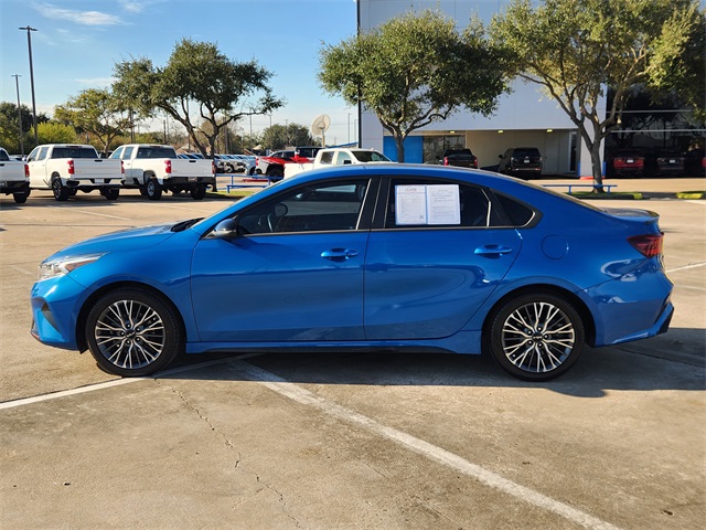 2022 Kia Forte GT-Line Blue at Bayway Chrysler Dodge Jeep Ram