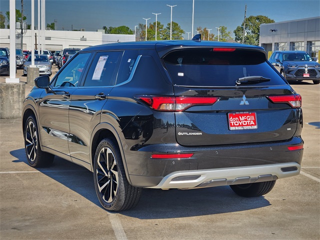 2023 Mitsubishi Outlander SE Black at Emmons Autoplex