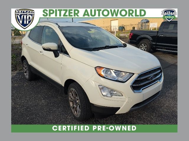 Diamond White 2021 Ford EcoSport SUV / Crossover All-Wheel Drive 6-Speed Automatic