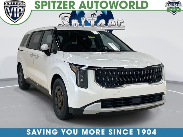 Snow White Pearl 2026 Kia Carnival Minivan Front-Wheel Drive 8-Speed Automatic