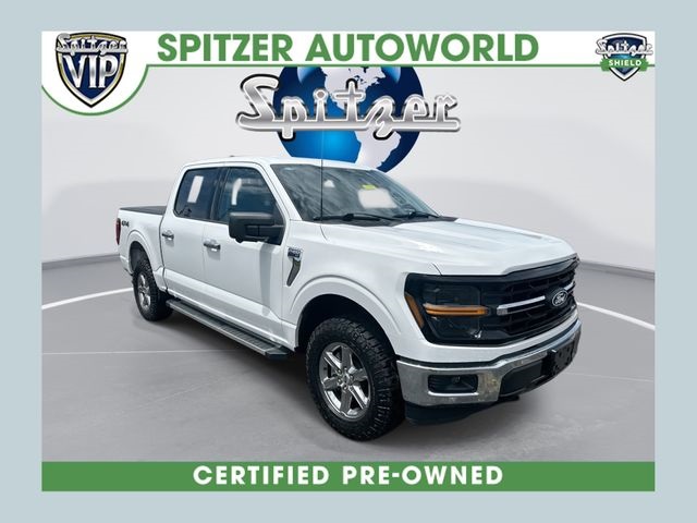 Oxford White 2024 Ford F-150 Pickup Truck Four-Wheel Drive Automatic