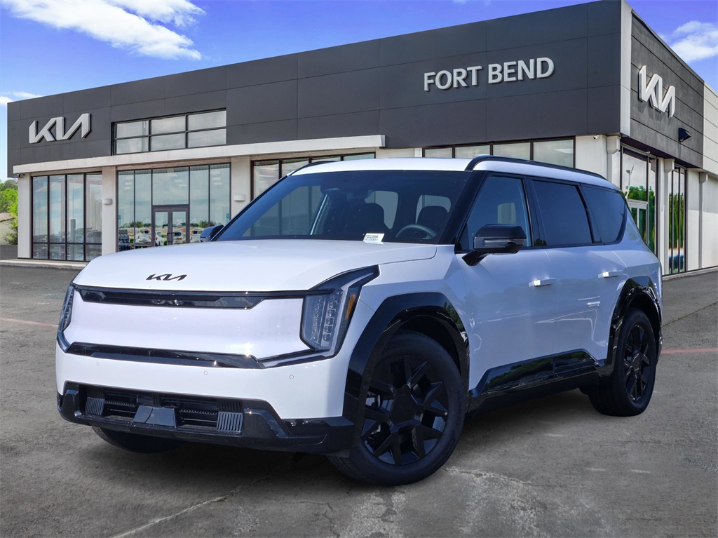 2026 Kia EV9 Land White at Shottenkirk Kia Fort Bend