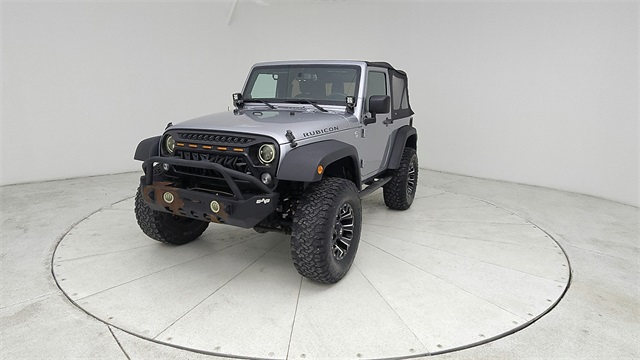 2014 Jeep Wrangler Rubicon Silver at Martin Chrysler Dodge Jeep Ram