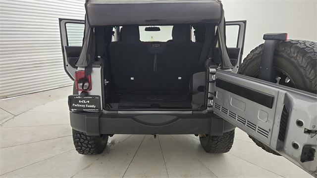 2014 Jeep Wrangler Rubicon Silver at Martin Chrysler Dodge Jeep Ram