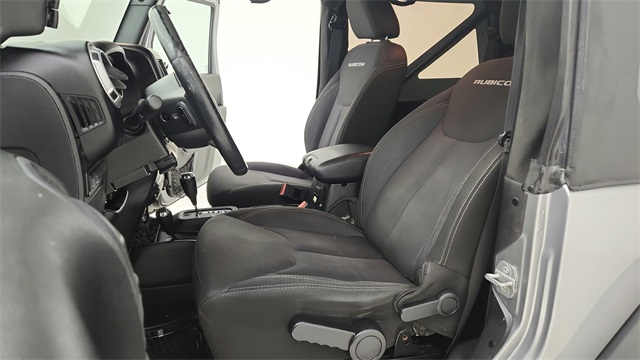 2014 Jeep Wrangler Rubicon Silver at Martin Chrysler Dodge Jeep Ram