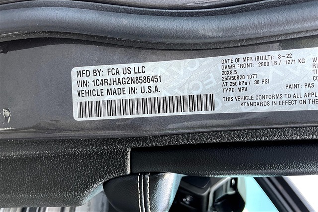 Used 2022 Jeep Grand Cherokee For Sale in Gloucester, MA