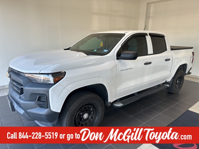 2023 Chevrolet Colorado Work Truck White at Classic Elite Chevrolet Hwy 6