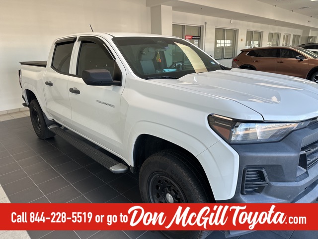 2023 Chevrolet Colorado Work Truck White at Classic Elite Chevrolet Hwy 6