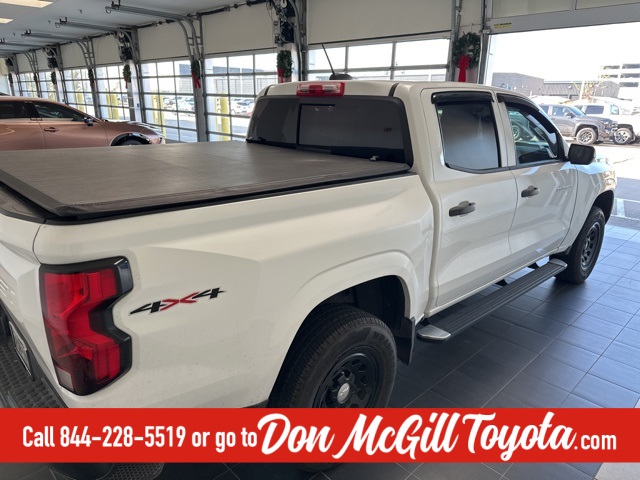 2023 Chevrolet Colorado Work Truck White at Classic Elite Chevrolet Hwy 6