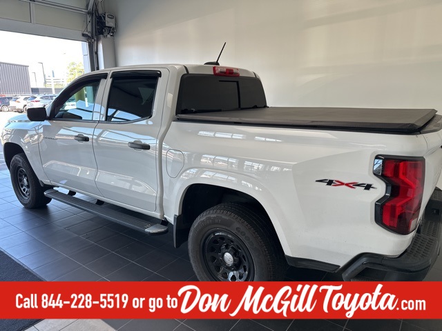 2023 Chevrolet Colorado Work Truck White at Classic Elite Chevrolet Hwy 6
