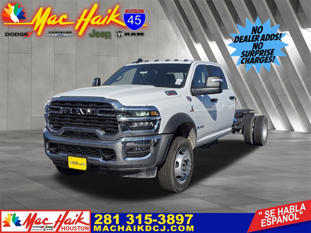 2025 Ram 5500HD Tradesman White at Bayway Chrysler Dodge Jeep Ram