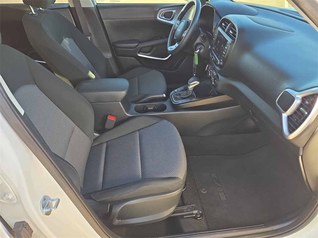 2023 Kia Soul LX White at DeMontrond Automotive Group