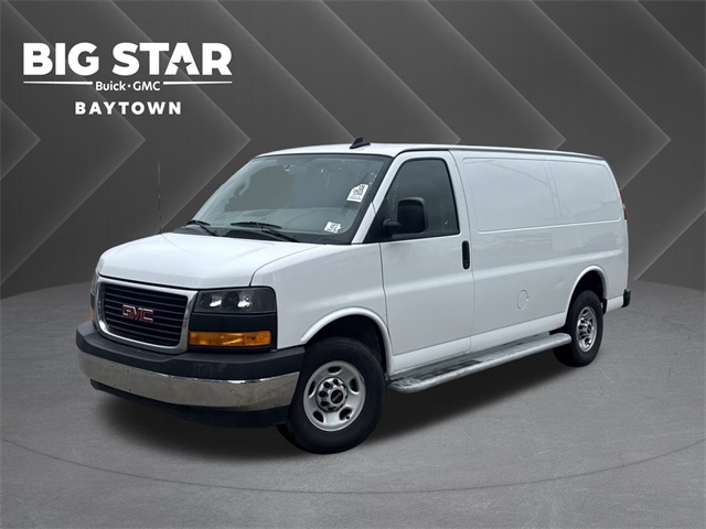 2024 GMC Savana 2500 Work Van White at Wharton Chevrolet GMC