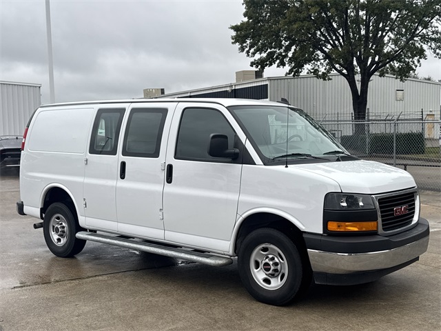2024 GMC Savana 2500 Work Van White at Wharton Chevrolet GMC