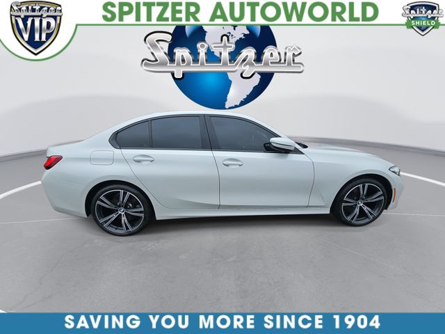 Mineral White Metallic 2023 BMW 3 Series Sedan All-Wheel Drive 8-Speed Automatic