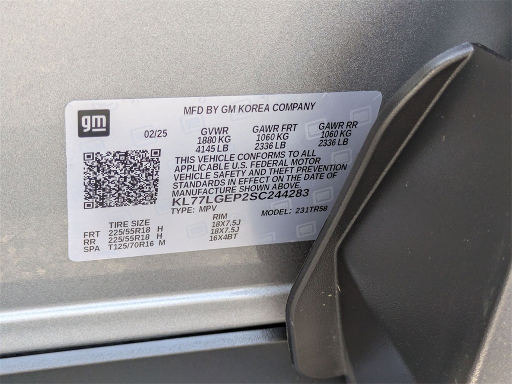 Used 2025 Chevrolet Trax For Sale in Findlay, OH