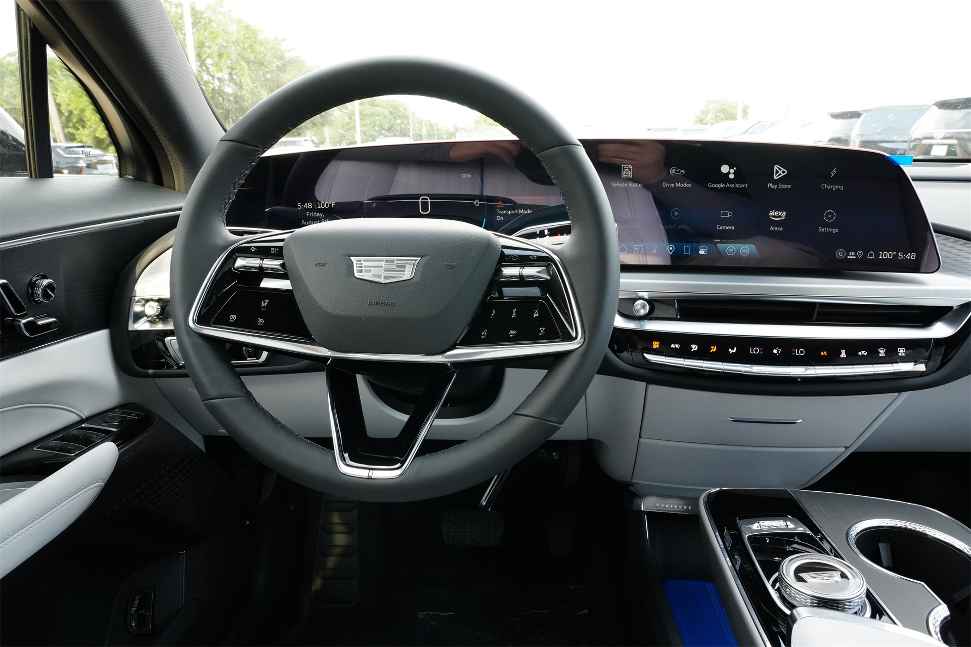 2025 Cadillac LYRIQ Sport Silver at DeMontrond Mazda