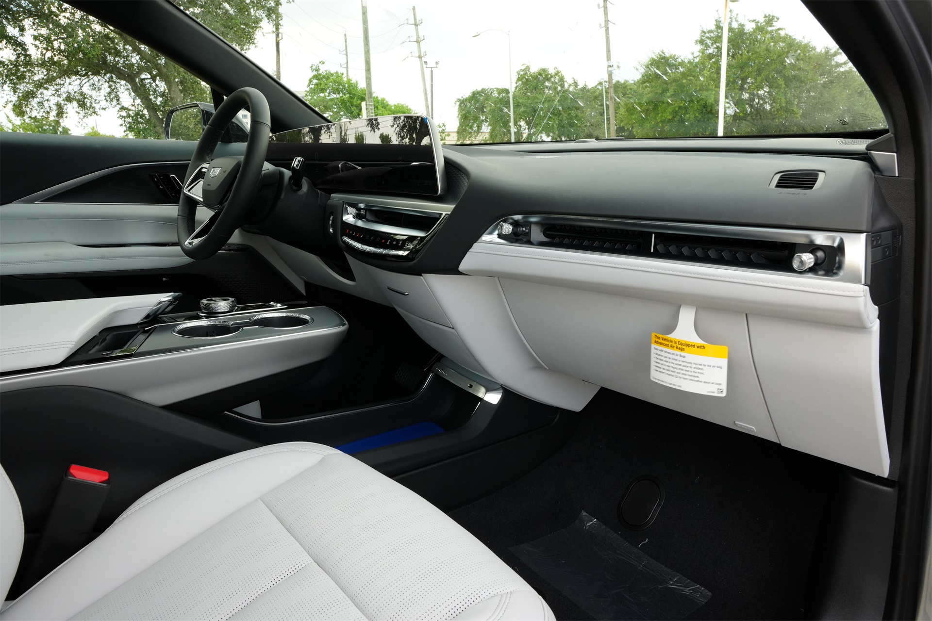 2025 Cadillac LYRIQ Sport Silver at DeMontrond Mazda