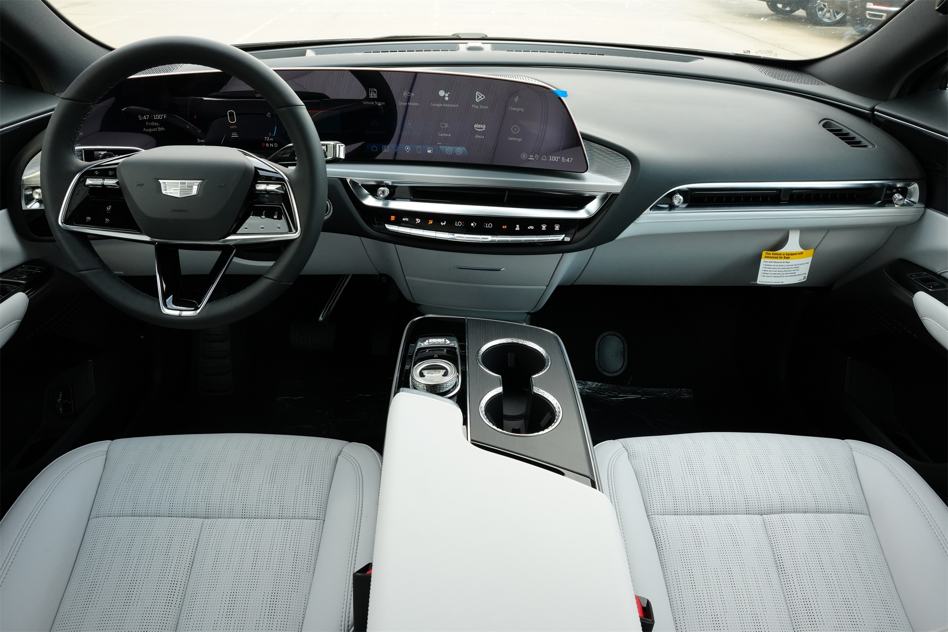 2025 Cadillac LYRIQ Sport Silver at DeMontrond Mazda