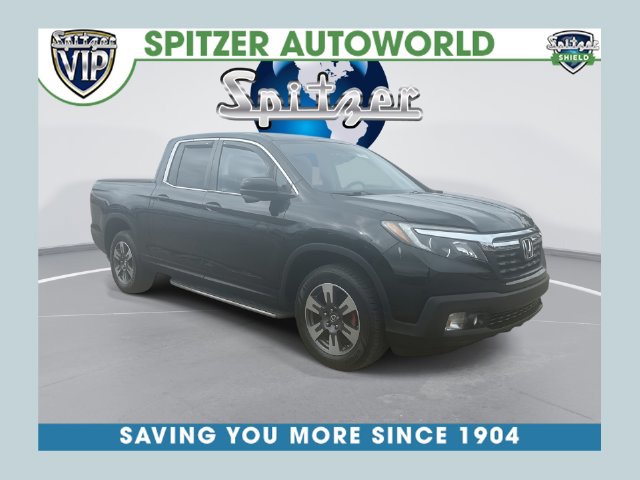 Crystal Black Pearl 2019 Honda Ridgeline Pickup Truck All-Wheel Drive 6-Speed Automatic