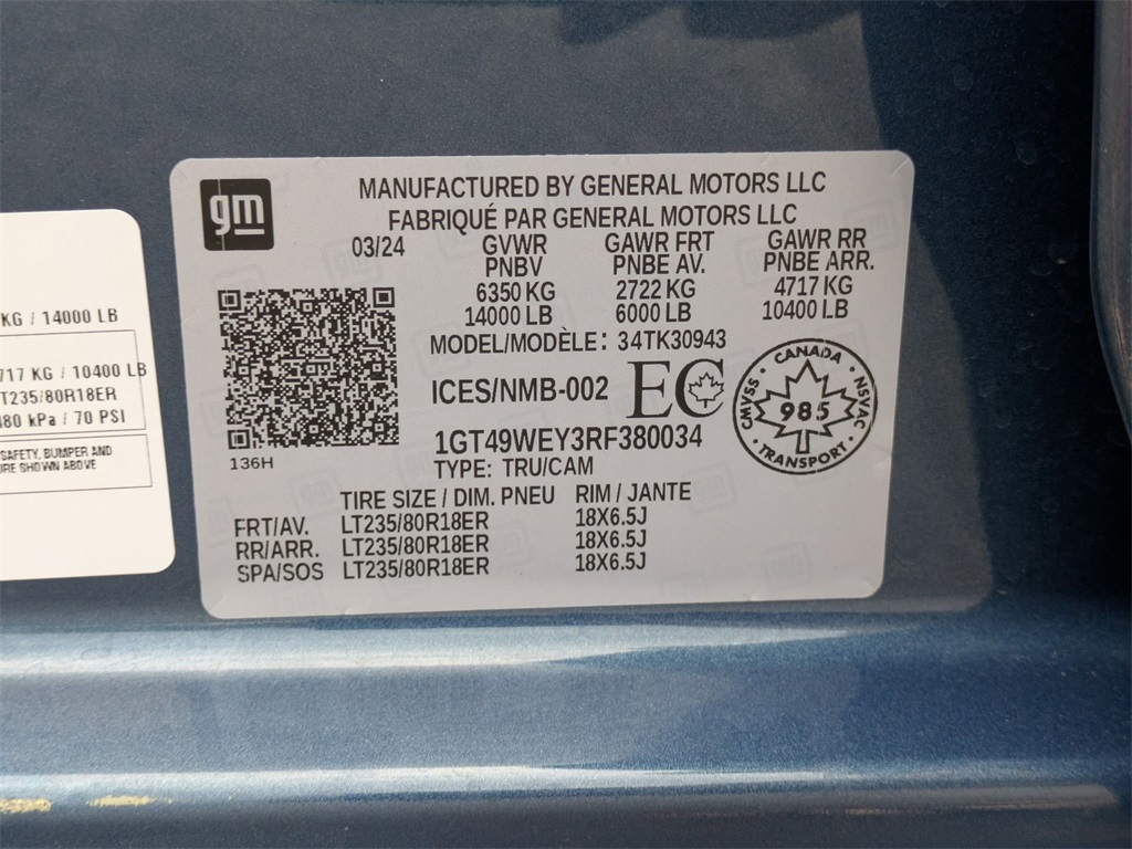 Used 2024 GMC Sierra 3500HD For Sale in Findlay, OH