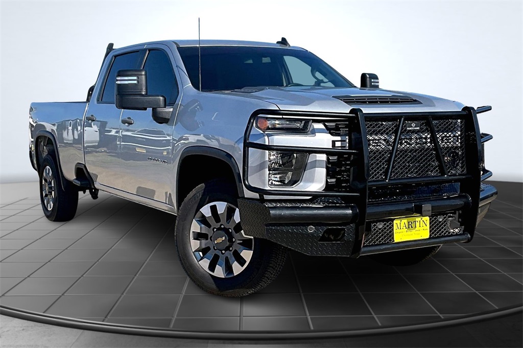 2022 Chevrolet Silverado 2500HD Custom Silver at Emmons Autoplex