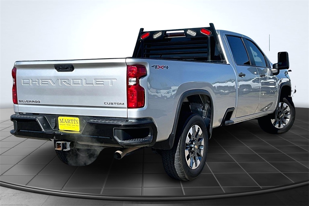 2022 Chevrolet Silverado 2500HD Custom Silver at Emmons Autoplex