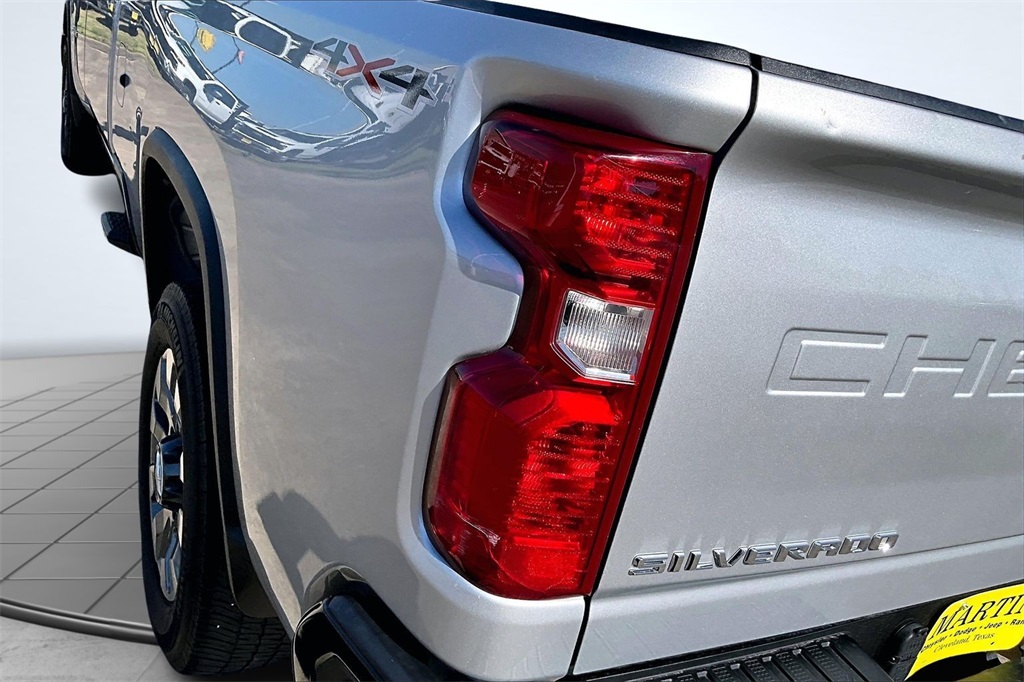 2022 Chevrolet Silverado 2500HD Custom Silver at Emmons Autoplex