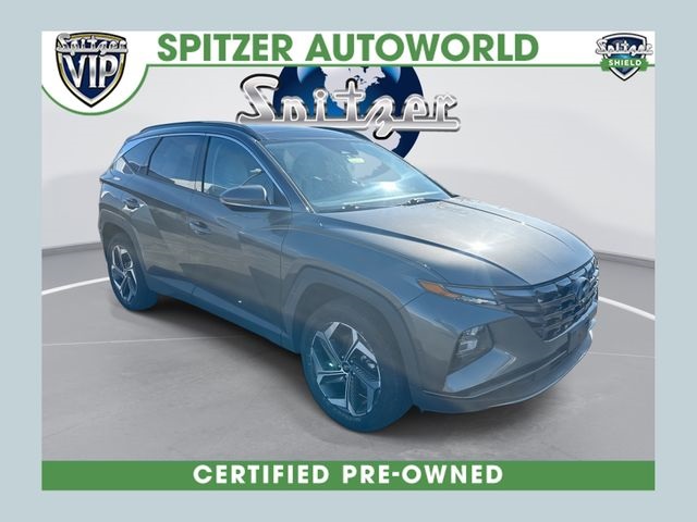 Amazon Gray 2022 Hyundai Tucson Limited AWD SUV / Crossover All-Wheel Drive 8-Speed Automatic