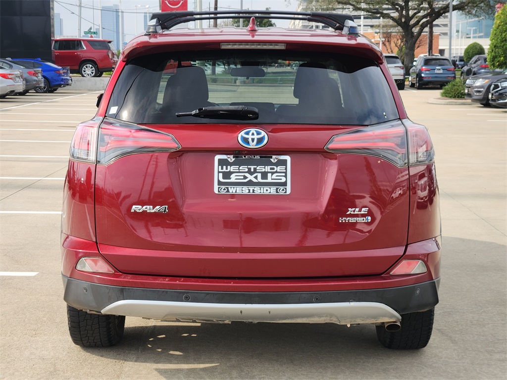 2018 Toyota RAV4 Hybrid XLE Red at Community Toyota