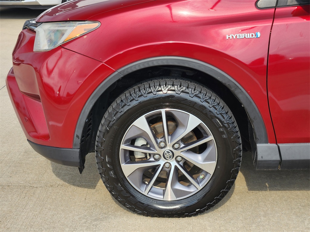 2018 Toyota RAV4 Hybrid XLE Red at Community Toyota