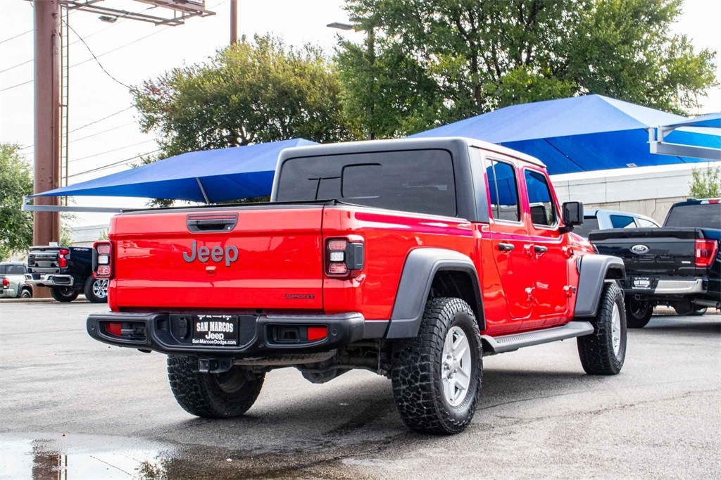 Used Car 2020 Jeep Gladiator  Sport For Sale Under $25,000 In San Marcos, Texas