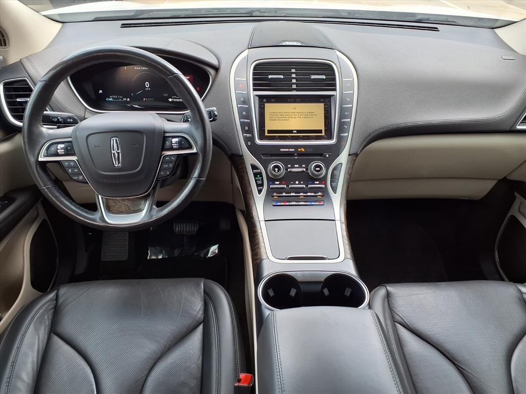 2019 Lincoln Nautilus Reserve White at Bayway Cadillac of The Woodlands