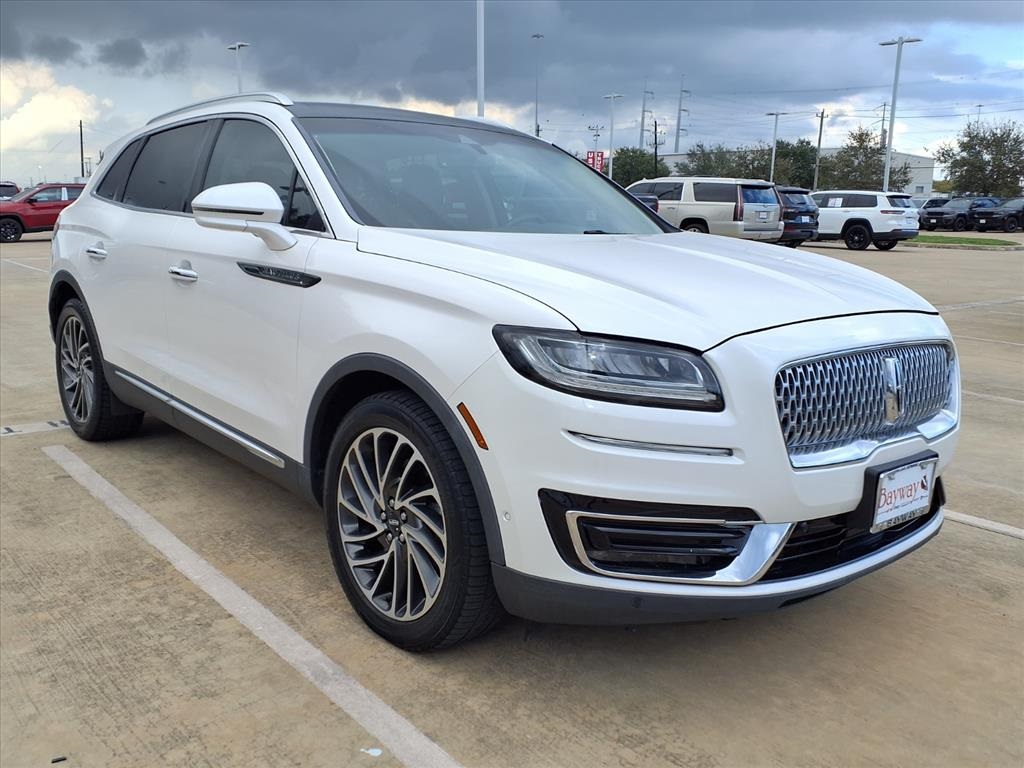 2019 Lincoln Nautilus Reserve White at Bayway Cadillac of The Woodlands