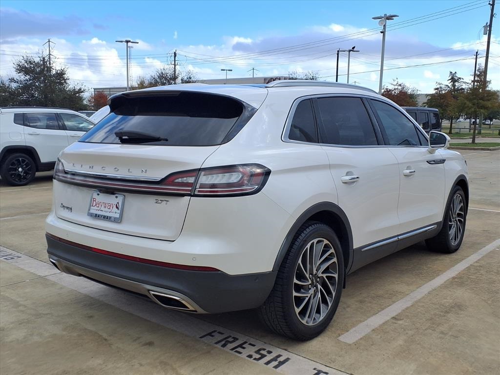 2019 Lincoln Nautilus Reserve White at Bayway Cadillac of The Woodlands
