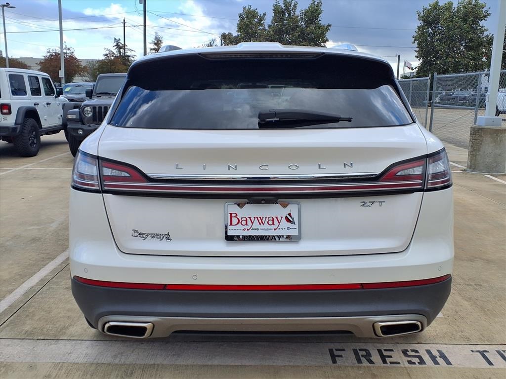 2019 Lincoln Nautilus Reserve White at Bayway Cadillac of The Woodlands
