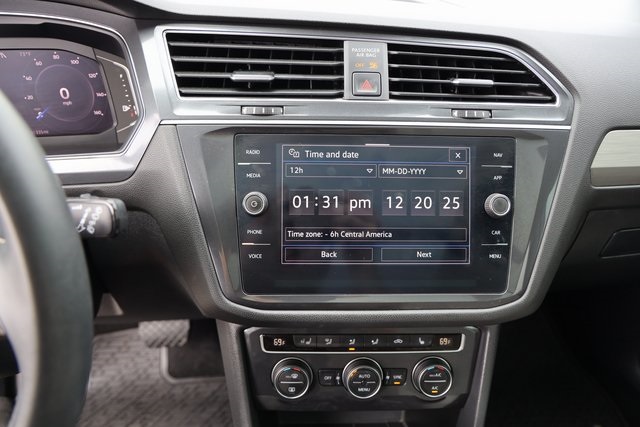 2021 Volkswagen Tiguan 2.0T SEL White at DeMontrond Automotive Group